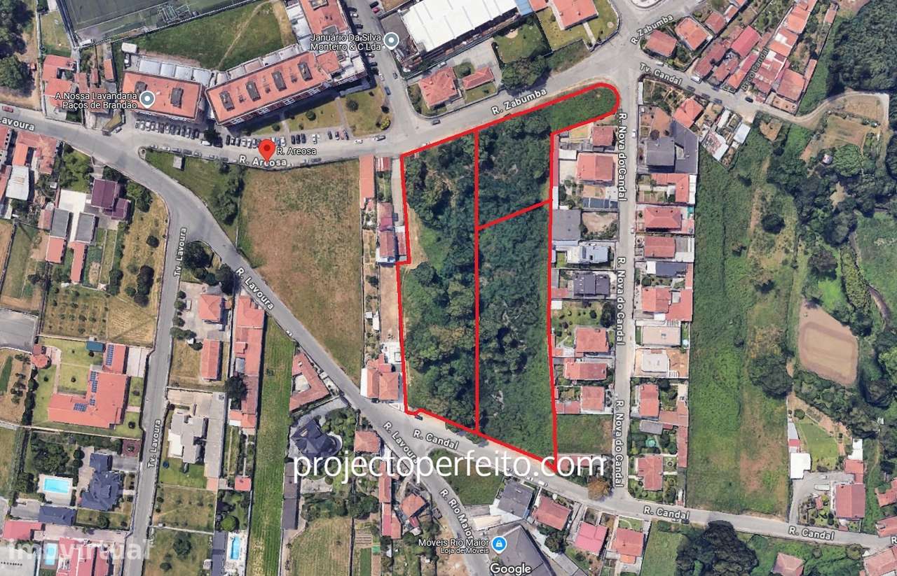 Terreno Urbano  Venda em Paços de Brandão,Santa Maria da Feira - Grande imagem: 3/8