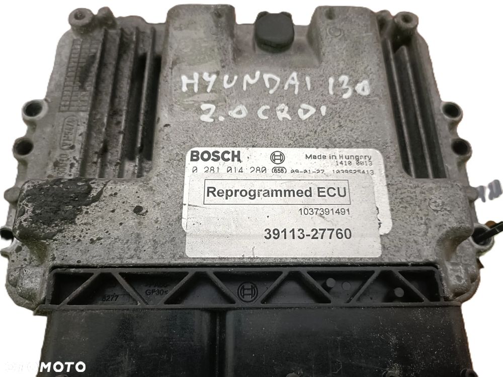 HYUNDAI i30 07-12 2,0 CRDI KOMPUTER STEROWNIK BOSCH 0281014280 * - 2