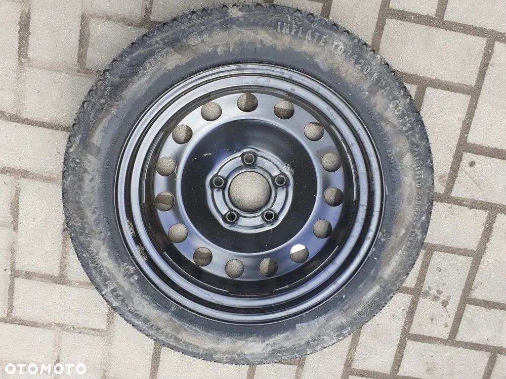 KOŁO DOJAZDOWE ZAPASOWE ZAPASÓWKA DOJAZDÓWKA BMW 5X120 16r - 4