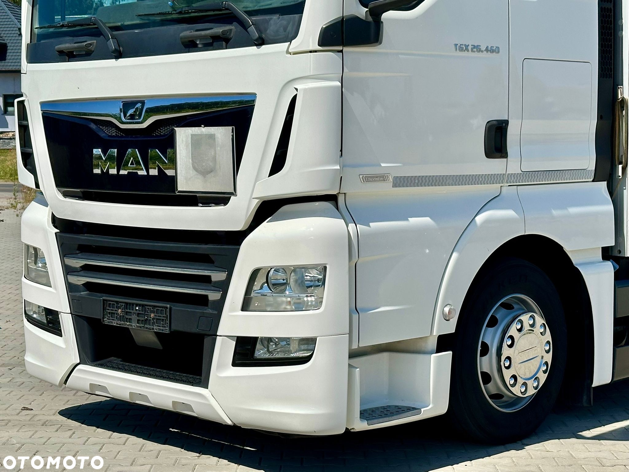 MAN TGX 26.460 / FIRANKA / 19 EUROPALET / 7.75 M / 6X2 / OŚ PODNOSZONA / AUTOMAT / NISKI PRZEBIEG / 2019 ROK - 14