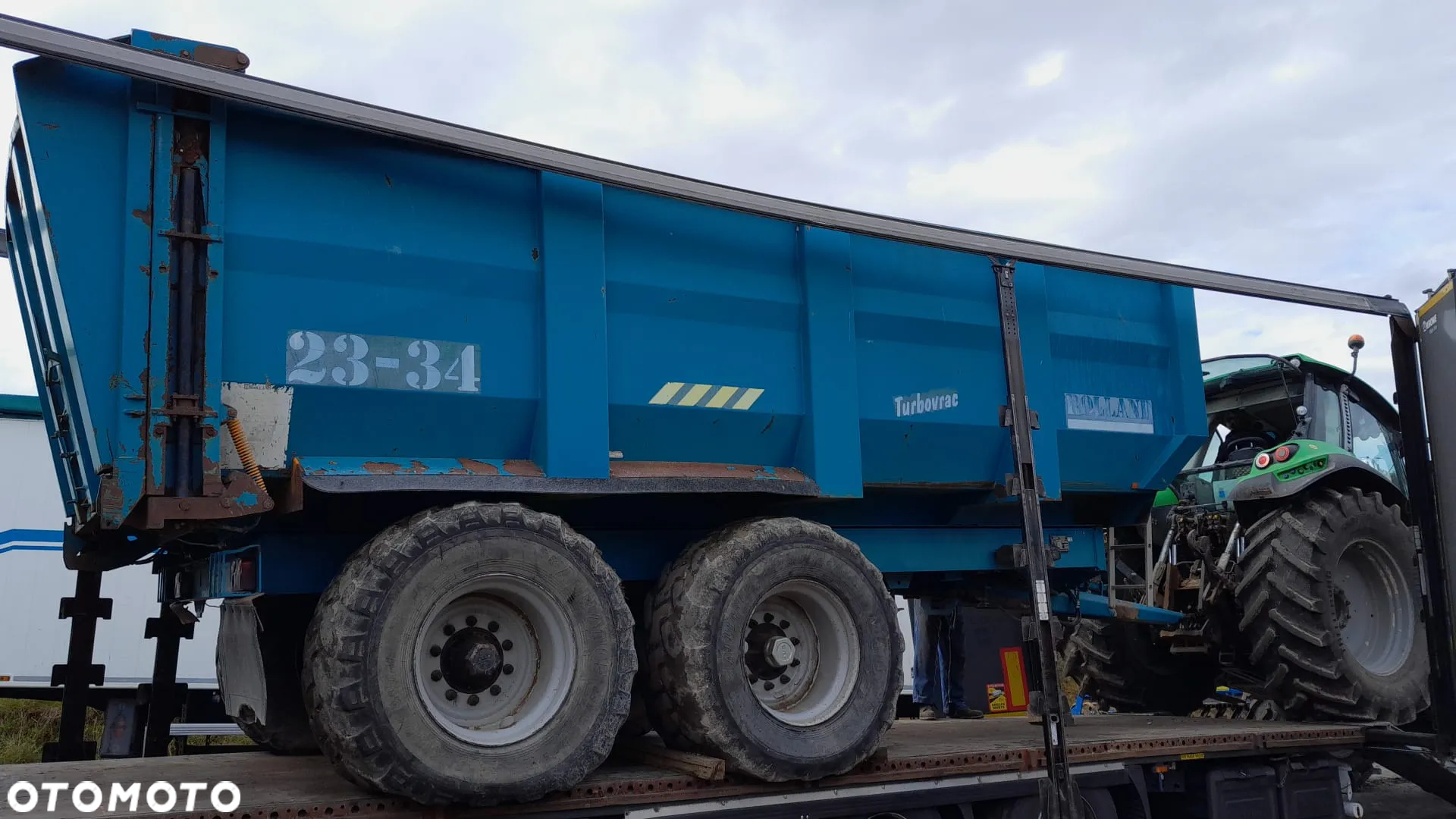Inny Rolland T18  Przyczepa skorupowa tandem 18/24 tony - 2
