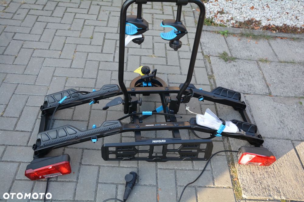 Bagażnik na 2 rowery na hak Norauto do dużych rowerów - 10