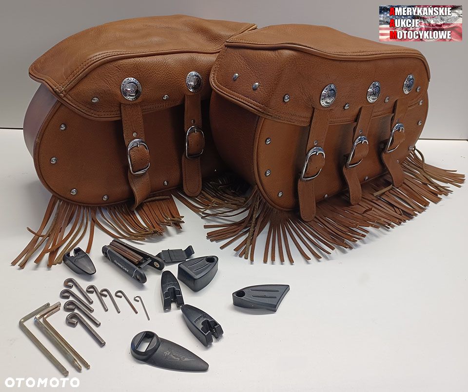 Indian Chief Vintage oryginalne sakwy boczne komplet. - 16