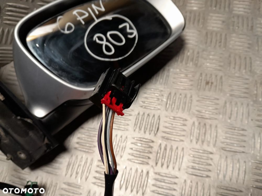VW TOURAN LUSTERKO PRAWE PRZEDNIE PRAWY PRZÓD 6PIN - 11