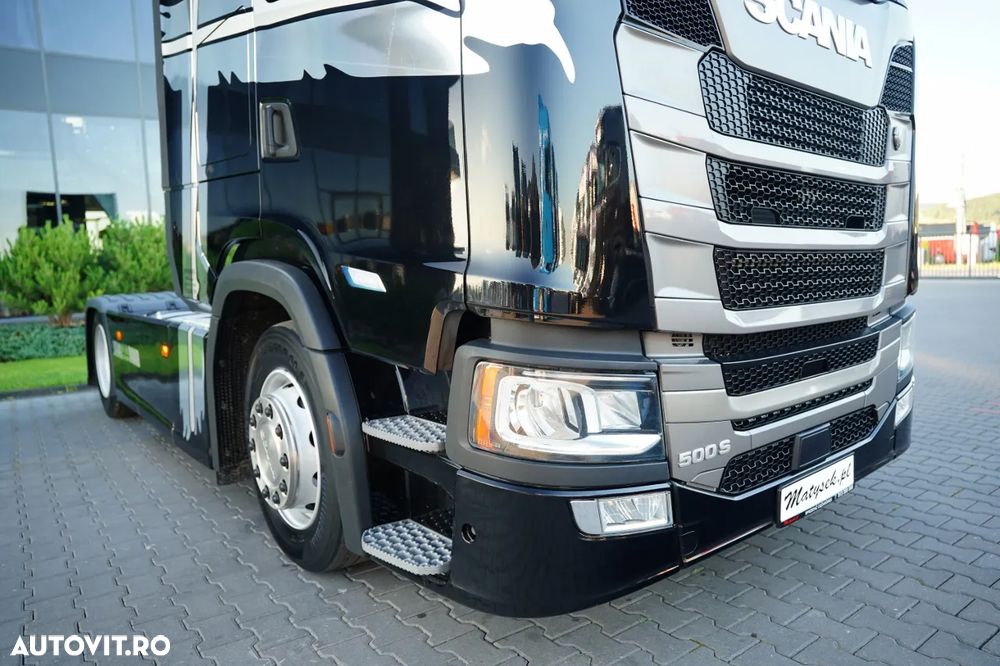 Scania S 500 / PLATĂ JOSĂ / RETARDER / AER CONDIȚIONAT PARCARE / EURO 6 - 9