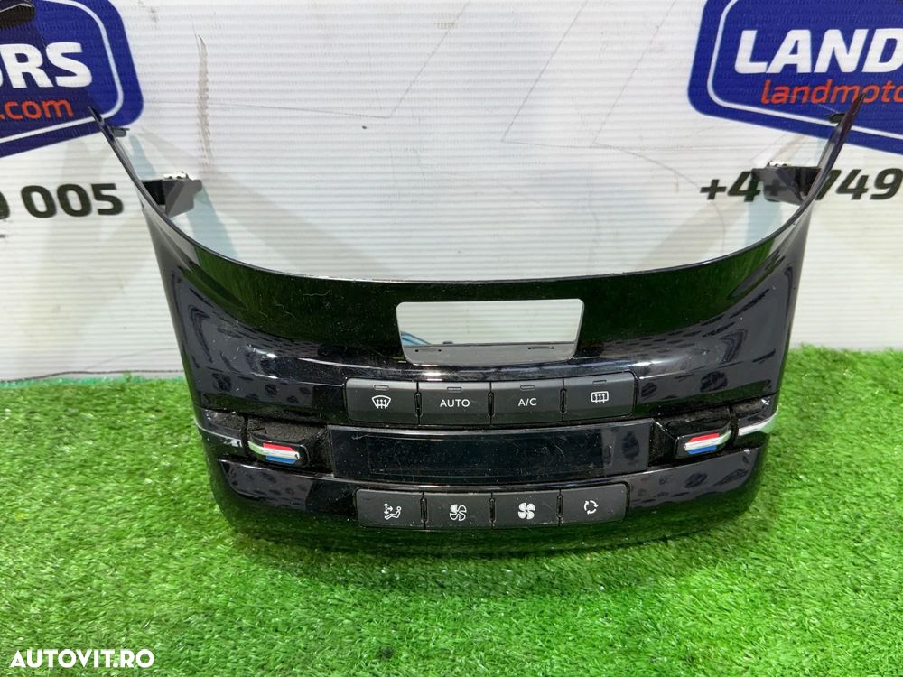 PANOU CENTRAL COMANDA CLIMA PEUGEOT 208 1.6 DIESEL 2012 COD OEM 96722471TX 96722471EY 96722471XU 2012-2019 - 2