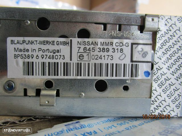 Radios 7645389318 NISSAN NOTE 2006 BLAUPUNKT CAR1935 - 3