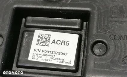 OPEL CORSA D 06-12r -  LICZNIK ZEGAR P0013373007 - 2