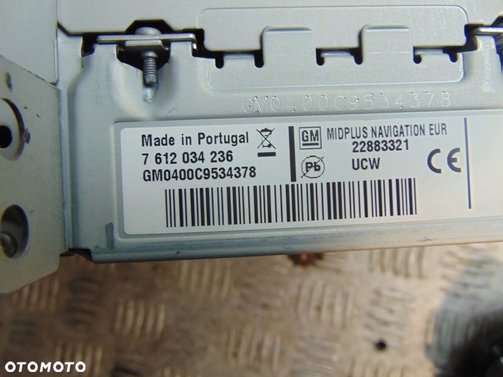 Radio opel insignia A - 6