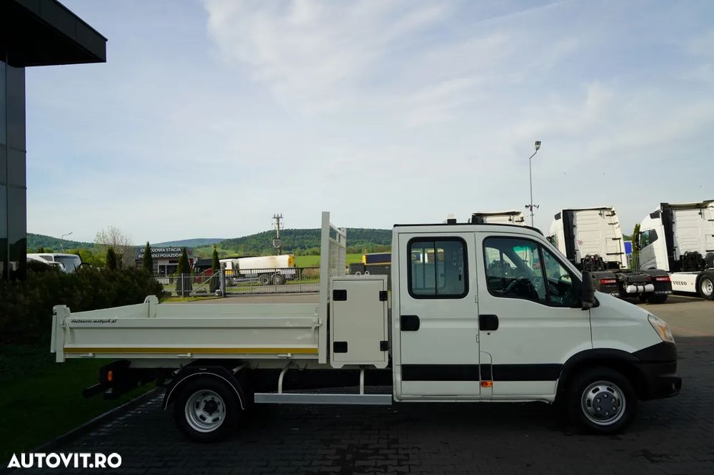 Iveco DAILY 35-130 / BASCULATOR / CU DOUA OPȚIUNI - 7 LOCURI / DOUĂ LOCURI / MANUAL / IMPORTAT - 15