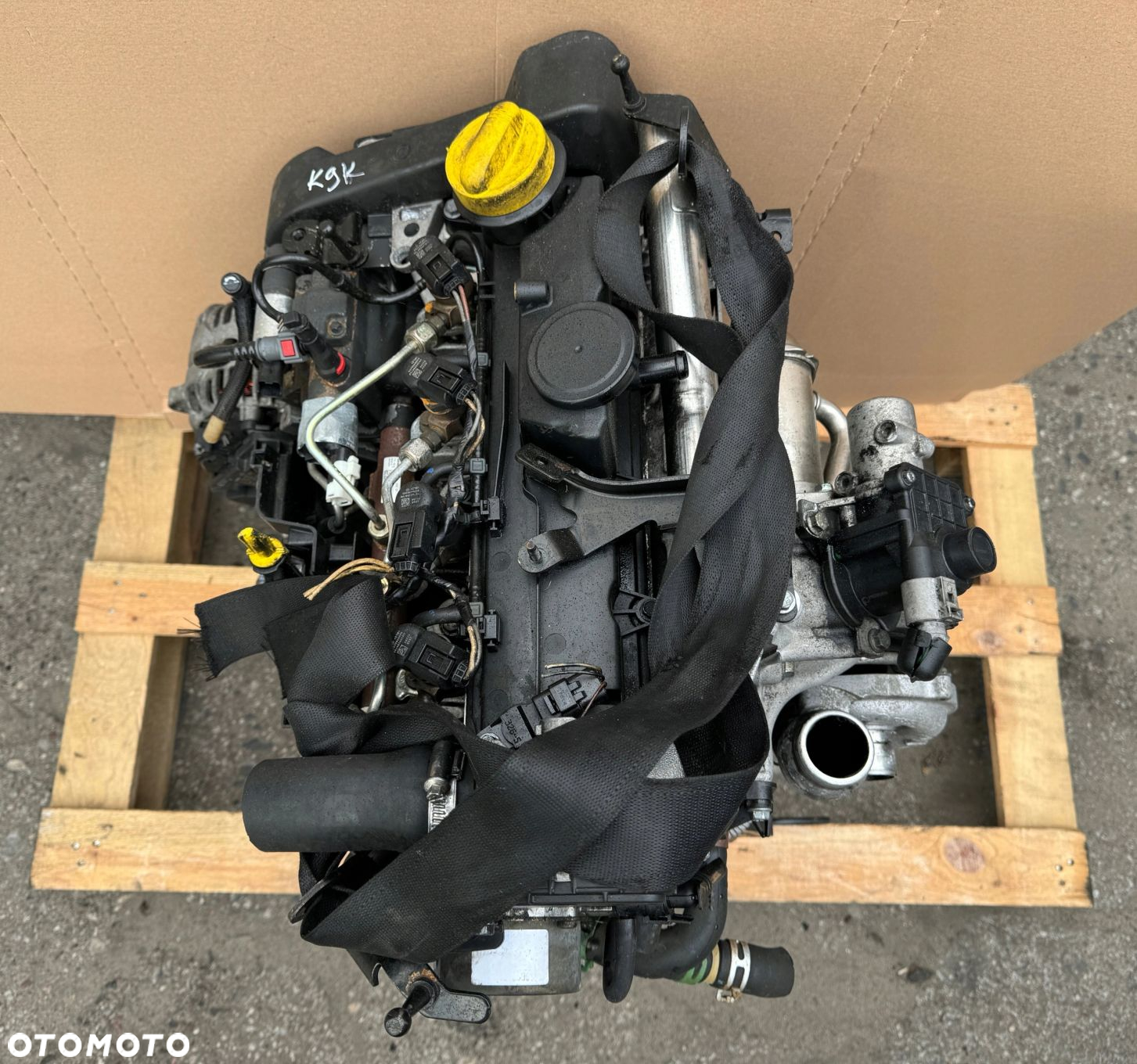 SILNIK KOMPLETNY RENAULT SCENIC 1.5 DCI 103KM K9K CLIO MEGANE KANGOO MODUS - 8