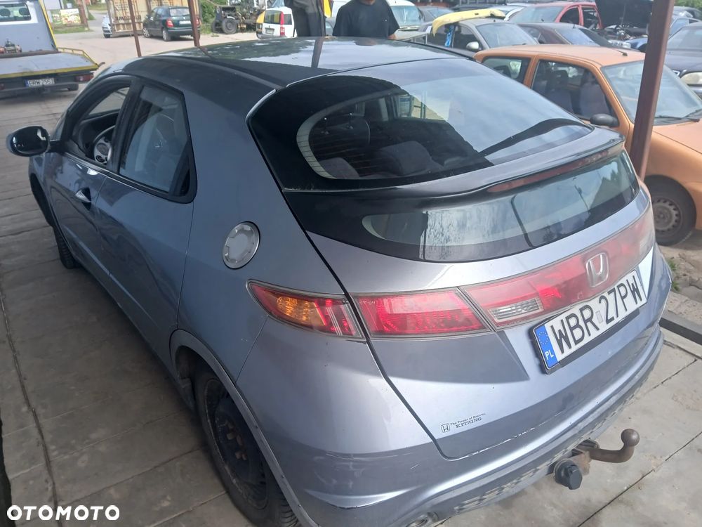 honda civic VIII 8 UFO b538M maska zderzak lampa grill błotnik drzwi zbiornik paliwa szyba - 4