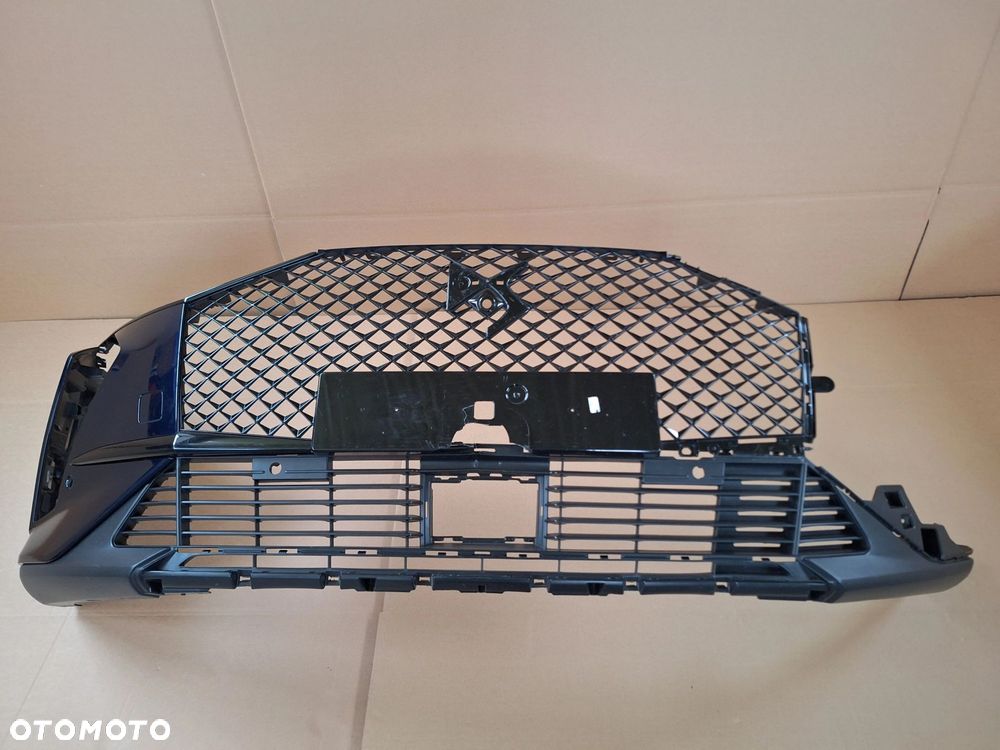 CITROEN DS7 LIFT 22- ZDERZAK PRZÓD NAROŻNIK PRAWY+2X LISTWA+GRILL+HOKEJ 9841710280 9841710980 98419790XT WYSYŁKA 24H - 9