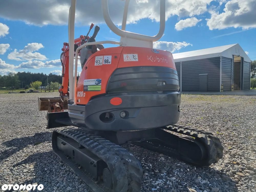 Kubota U20 - 3 Minikoparka 2,8t Super Stan 3 łyżki - 7
