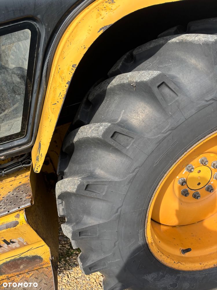 Caterpillar CAT 428C 2001r 4x4 perełka koparko ładowarka teleskop widły rekin - 27