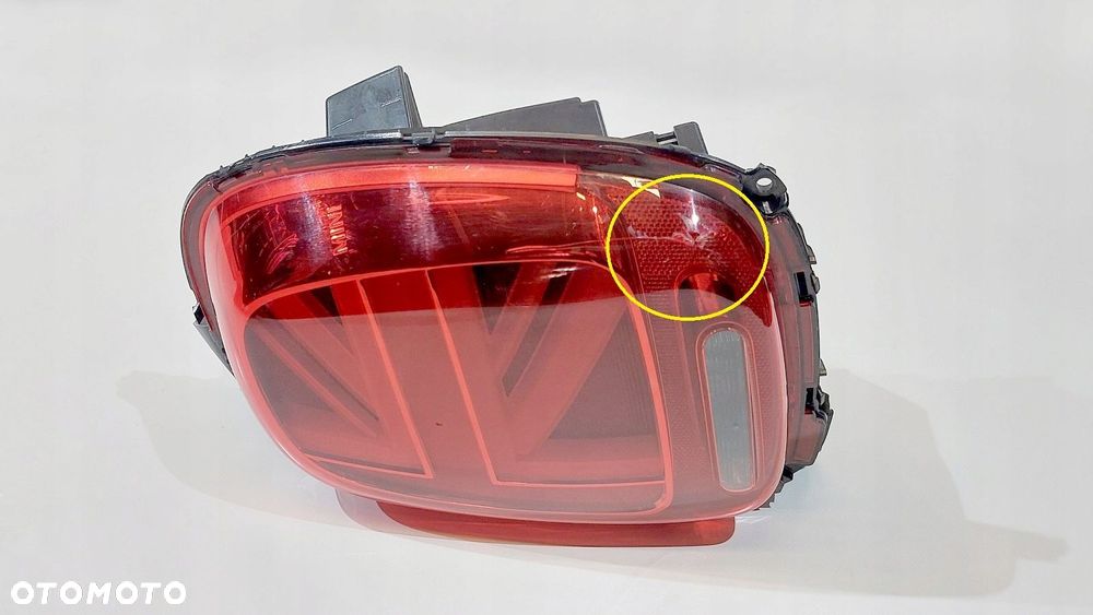 lampa tył prawy prawa mini r55 r56 r57 lift lci 7435134 - 5