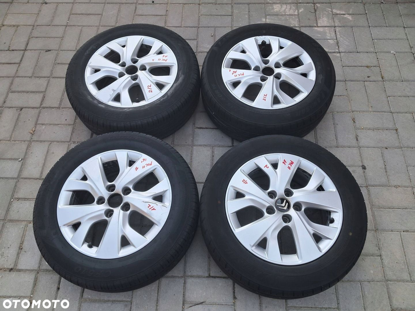Citroen C4 Picasso II Felgi aluminiowe koła LATO 205/60R16 5x108 ET47 2024 - 2