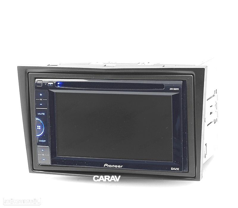 MOLDURA ADAPTADOR PRETO PARA RADIO 2-DIN PARA OPEL ASTRA ANTARA CORSA ZAFIRA - 3