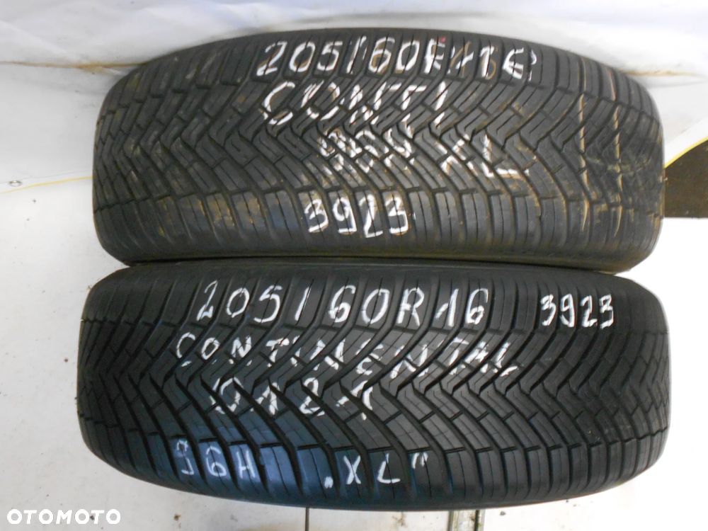 OPONY 205/60R16 CONTINENTAL ALLSEASON CONTACT XL DOT 3923 / 0121 7.5MM - 1