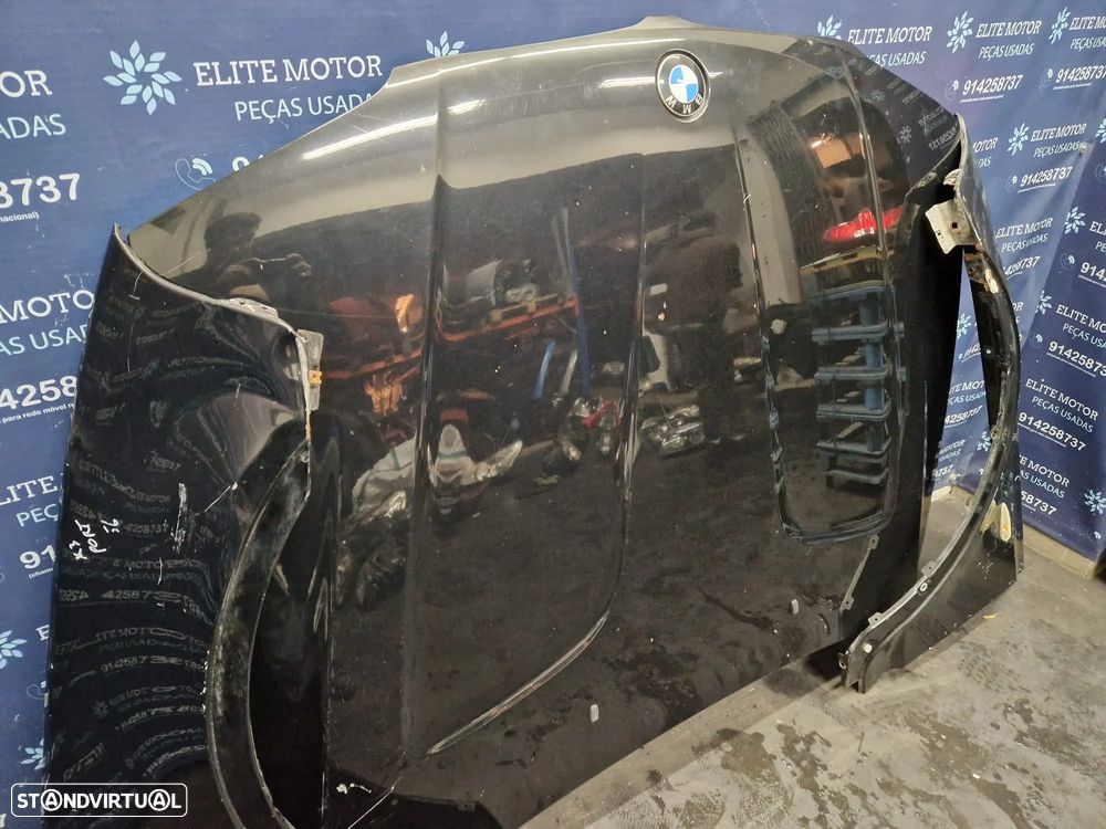 Frente completa usada BMW X3 E83 LCI 2.0D capot parachoques oticas guarda lamas radiador - 12