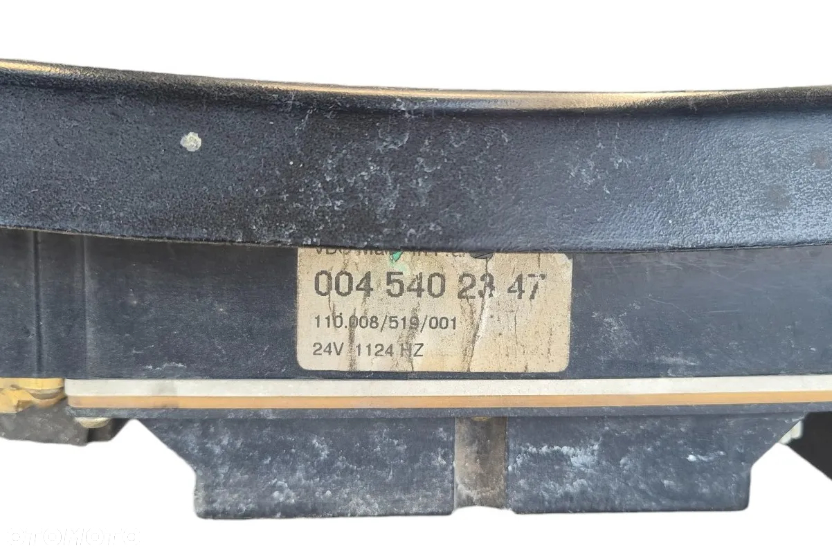 DESKA ROZDZIELCZA KOMPLETNA PANEL RADIO ZEGARY LICZNIK MERCEDES TOURISMO  0045402347 A0045402347 - 4