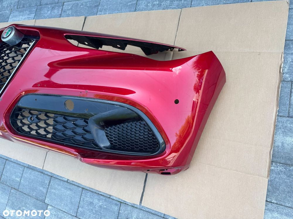 zderzak przód alfa romeo stelvio lift pdc oryginał ładny stan - 9