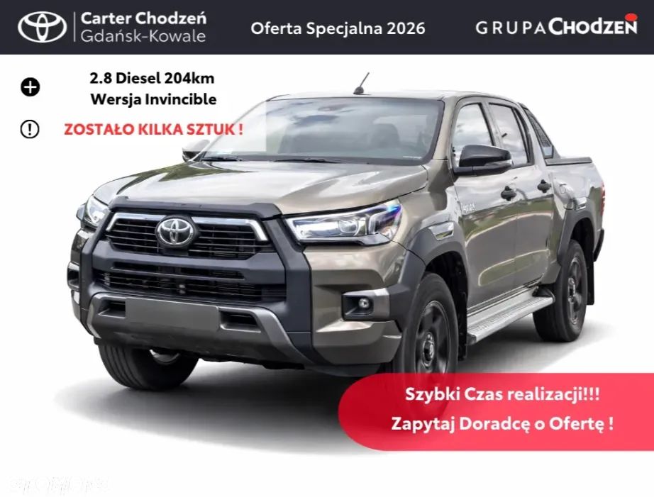 Toyota Hilux 2.8 D-4D mHEV Double Cab Invincible 4x4 - 1