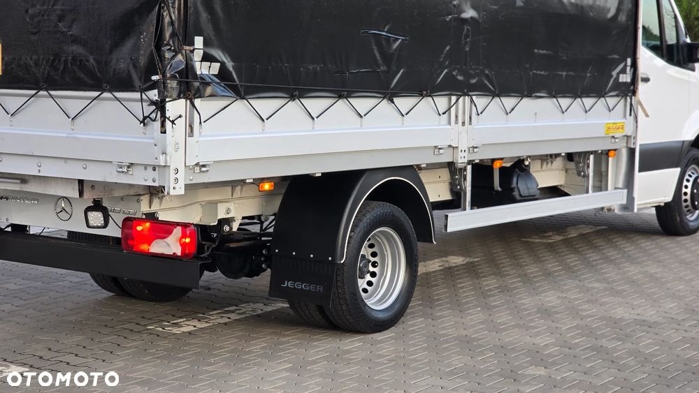 Mercedes-Benz SPRINTER 519 CDI 907❗❗3.0 190 KM V6 / MANUAL / PLANDEKA 10 PALET / PODNOSZONY DACH / BLIŹNIAKI / ZABUDOWA JEGGER / PODUSZKI PNEUMATYCZNE / SYPIALKA / SALON POLSKA ❗❗ - 21