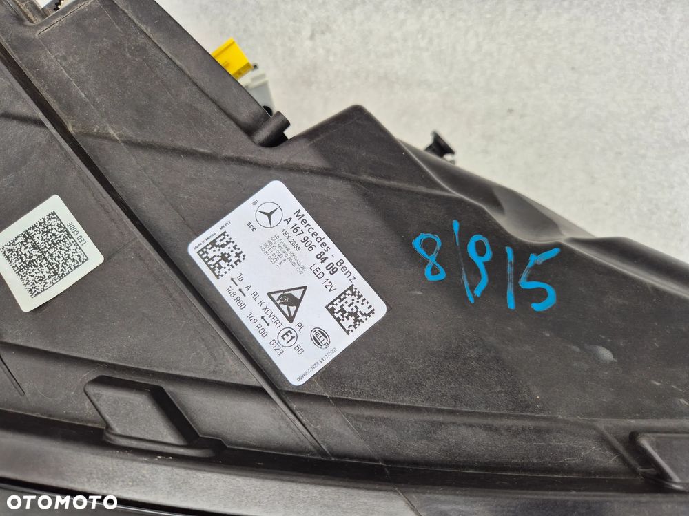 Lampa prawa Mercedes GLE W167 A1679068409 - 7
