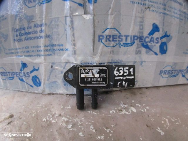 Modulo 0281006082 SEAT IBIZA 4 6J FASE 1 2009 1.6TDI 90CV 5P BRANCO Sensor De Gases De Escape - 1