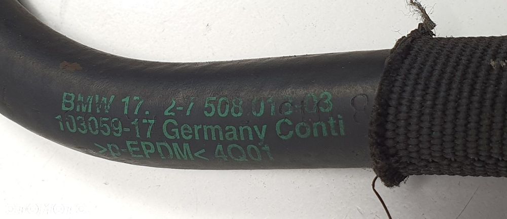 WĄŻ RURA PRZEWÓD WODY BMW 7 E65 7508018 - 4