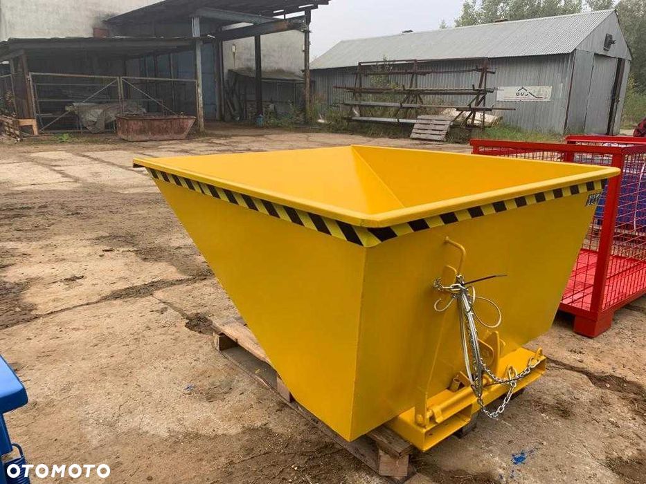 Pojemnik Kontener Samowyładowczy PMSC 1000 litrów - 4