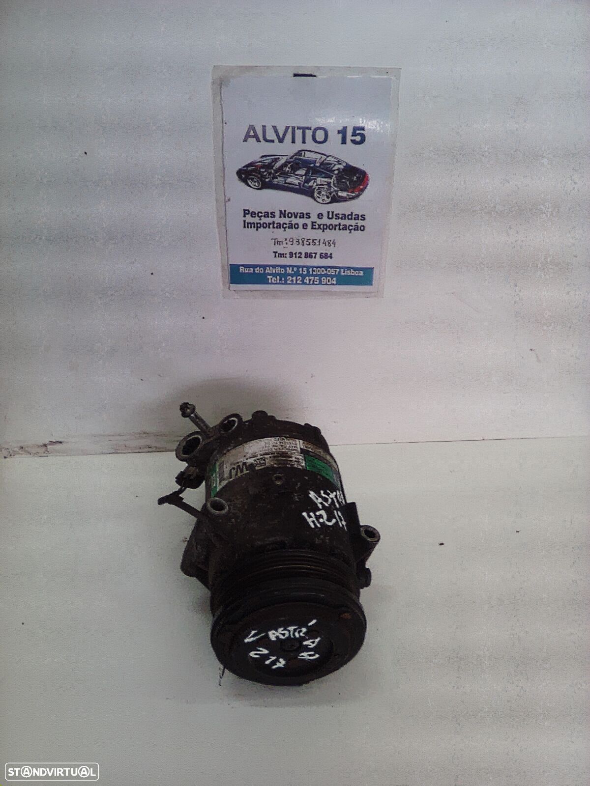 Compressor de ar condicionado   / A C  Opel Astra H  1.7  CDTI  ref: 13124751 - 1