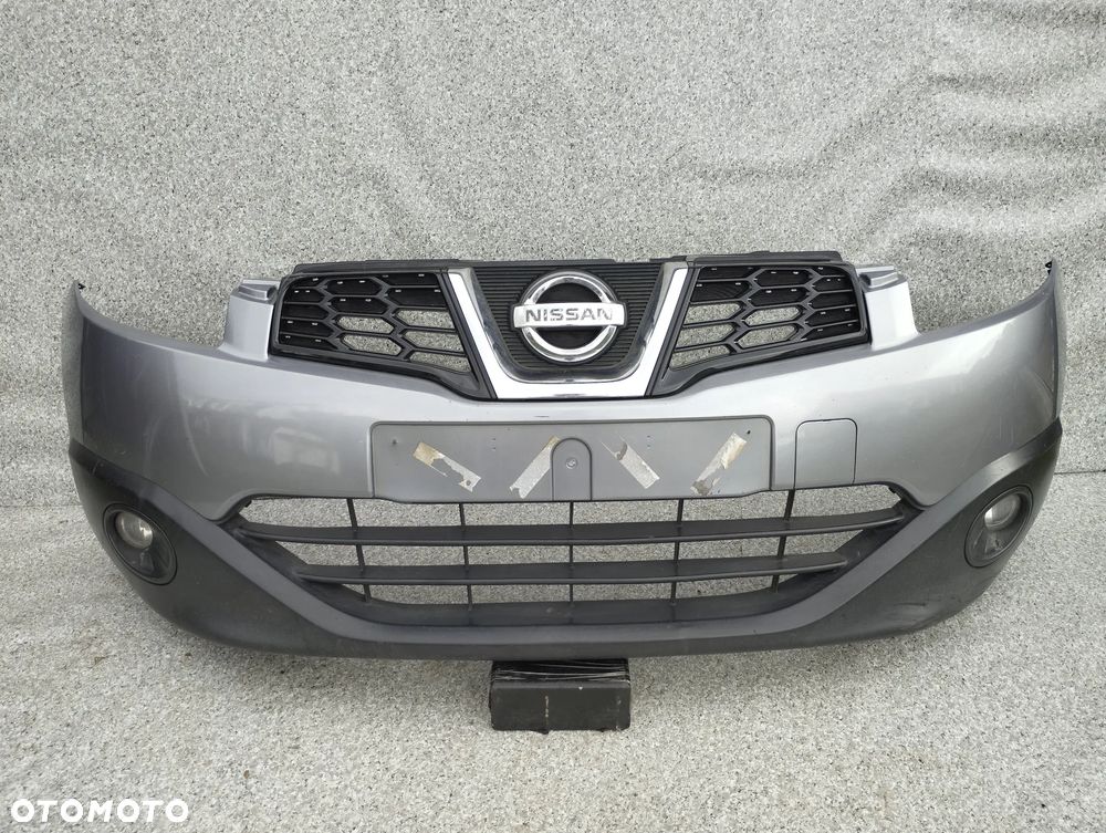 Nissan Qashqai I Lift J10 09-13r zderzak przód przedni Grill - 1