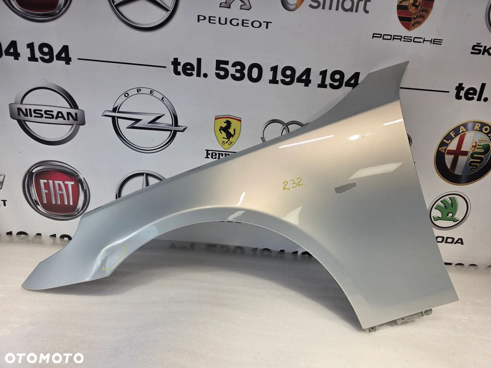 BMW E60 / E61 LEWY BŁOTNIK PRZEDNI PRZÓD NR AUKCJI BŁ232 - 1