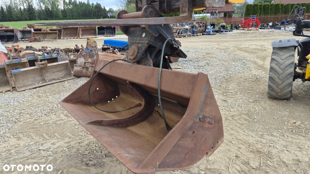 Łyżka skarpowa hydrauliczna 200cm złącze Lehnhoff MS21 Radlinger skarpówka uchylna 2m - 2