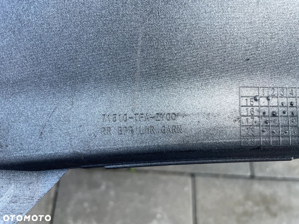 SPOILER ZDERZAKA TYLNY HONDA CRV IV  2015-- - 5