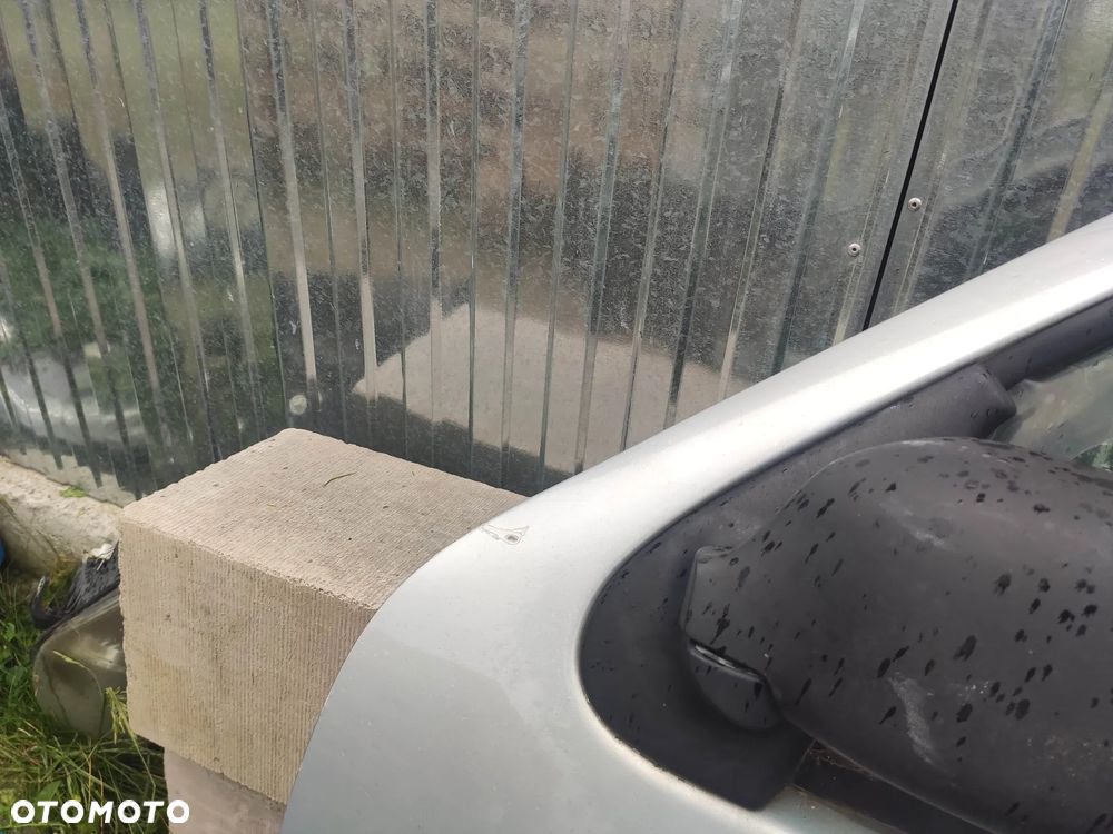 KL Drzwi Prawy Lewy Przód Tył Gołe RENAULT KANGOO I 97- LIFT TEB64 SREBRNE - 5