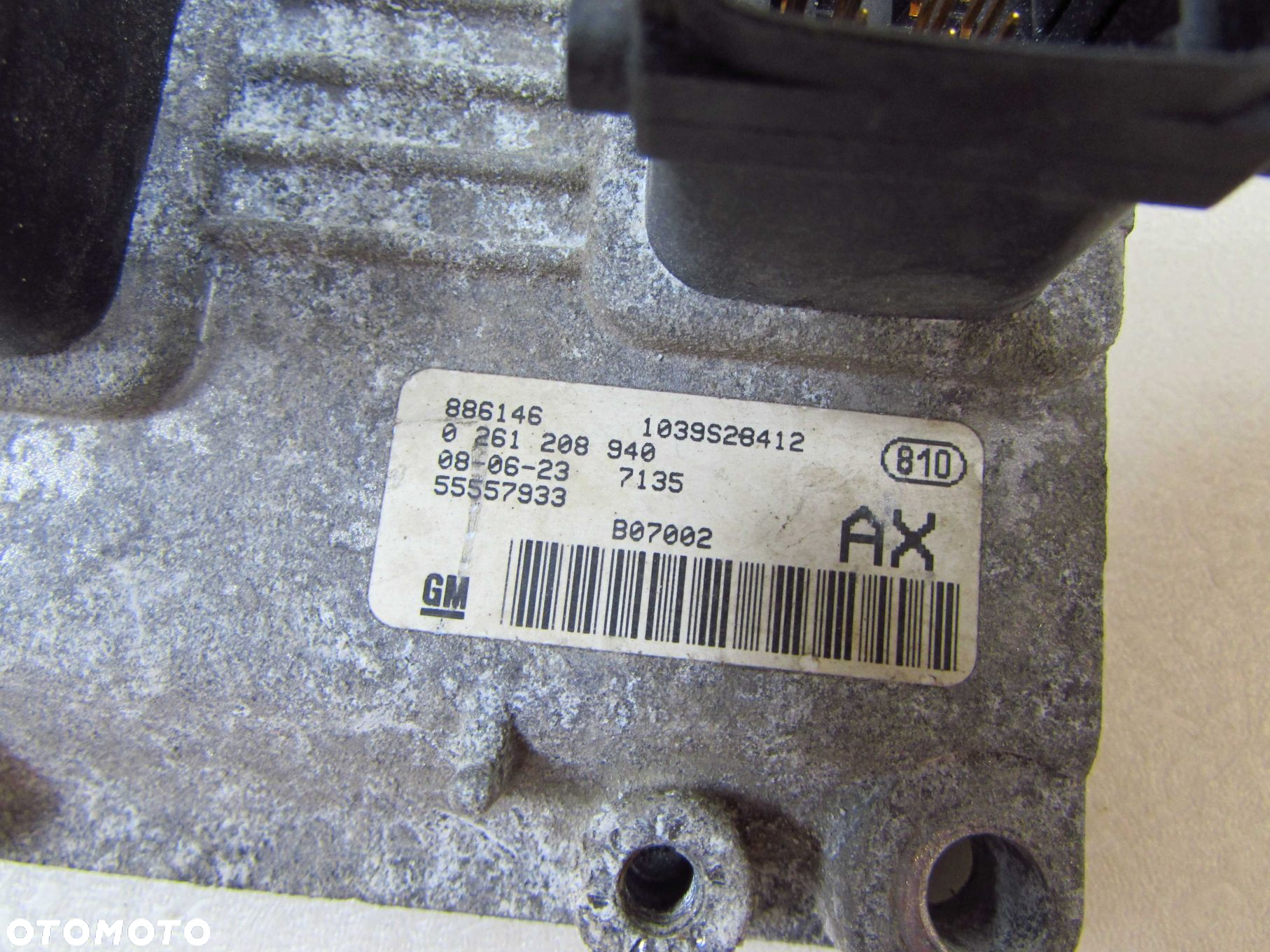 OPEL CORSA D 1.2 KOMPUTER STEROWNIK ECU SILNIKA 55557933 0261208940 AX - 4