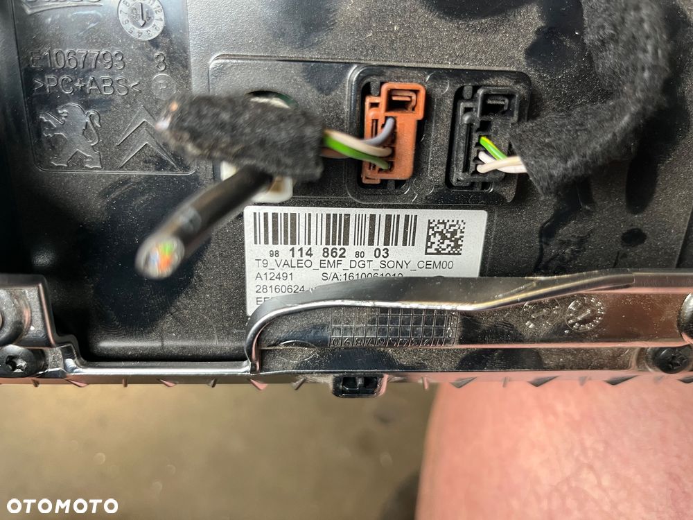 Radio wyświetlacz Peugeot 308 II T9 - 4