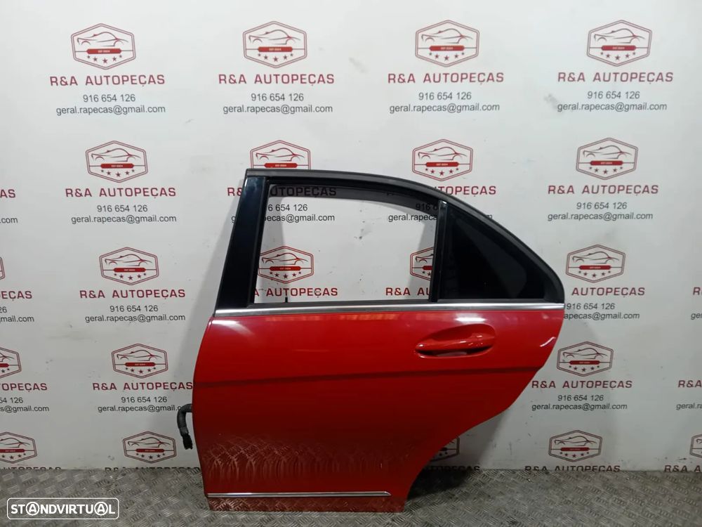 Porta Trás Traseira Esquerdo Mercedes Class C W204 Sedan Original - 1