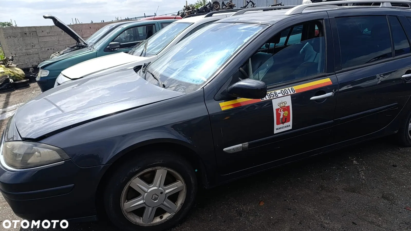 35412 Renault laguna 2 lift na części silnik 2.0 turbo F4R786 170 km lakier TEB66 - 7