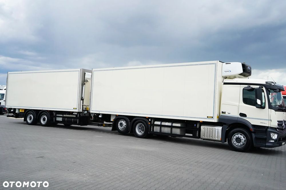Mercedes-Benz ACTROS / 2540 / ACC / E 6 / ZESTAW PRZEJAZDOWY / CHŁODNIA + WINDA / 38 PALET - 4