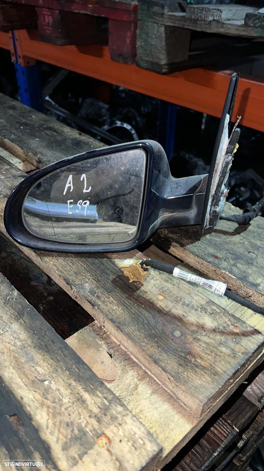 Retrovisor Audi A2  Esquerdo - 1