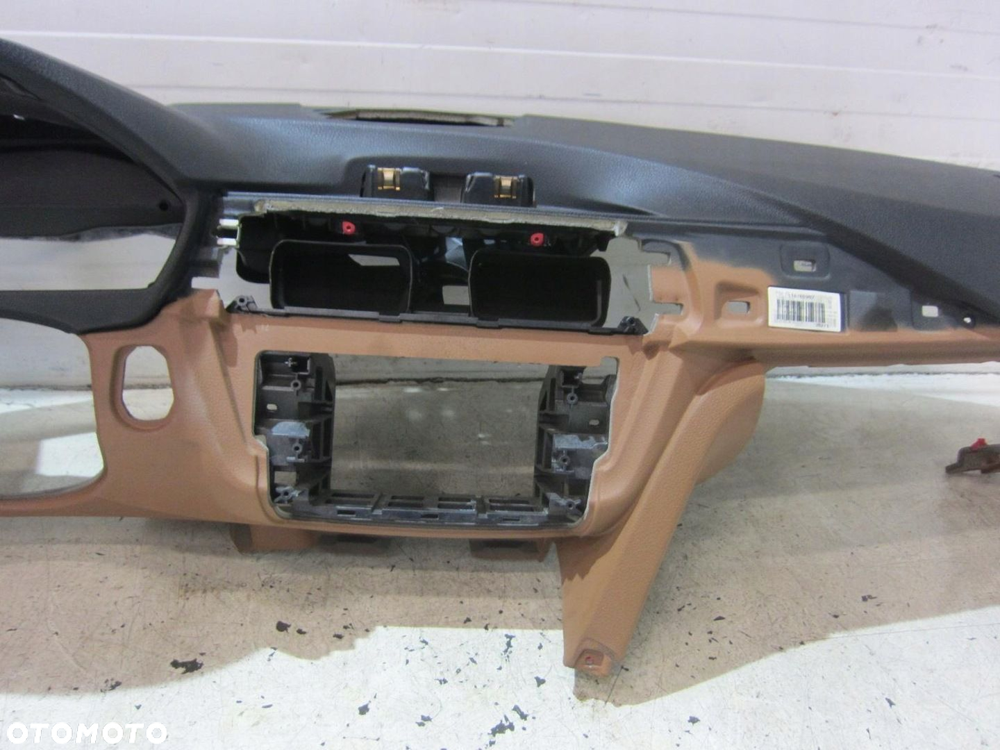 BMW F34 F30 F36 DESKA ROZDZIELCZA CZARNA BRĄZ HEAD UP HUD ORYG 51459248001 - 5