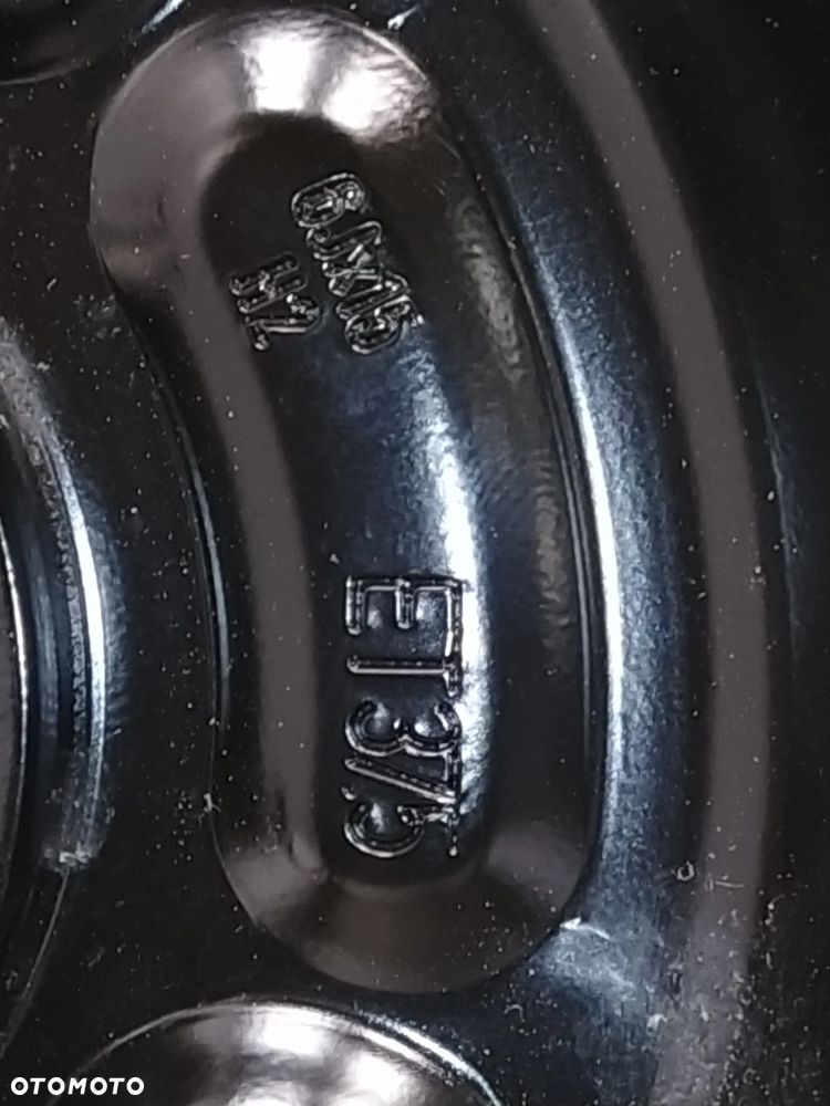 FORD 6Jx15 ORYGINALNA FELGA STALOWA R15 ET37.5 4X108 OPONA SEMPERIT 185/60 KOŁO ZIMA BIEŻNIK ok 8.10mm - 5