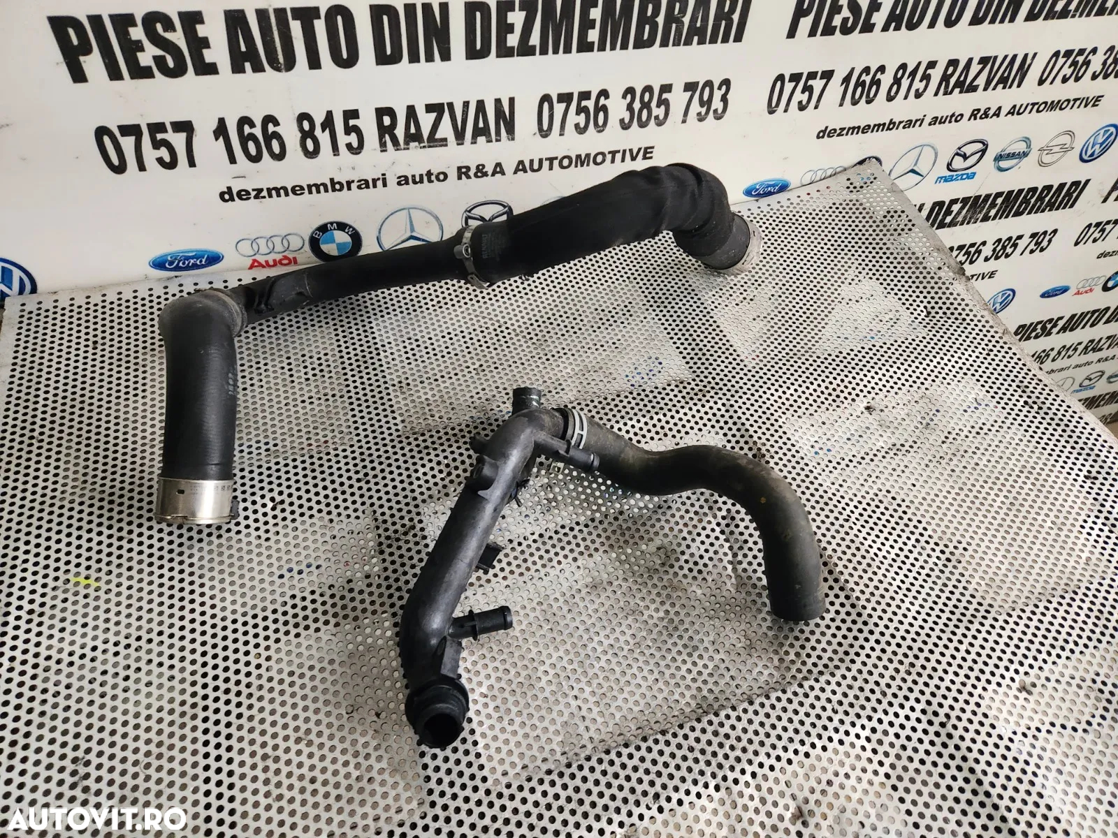 Furtun Conducta Apa Intercooler Turbo Dacia Sandero 3 Logan 3 Lodgy Duster MCV Renault Nissan 1.0 B - 3