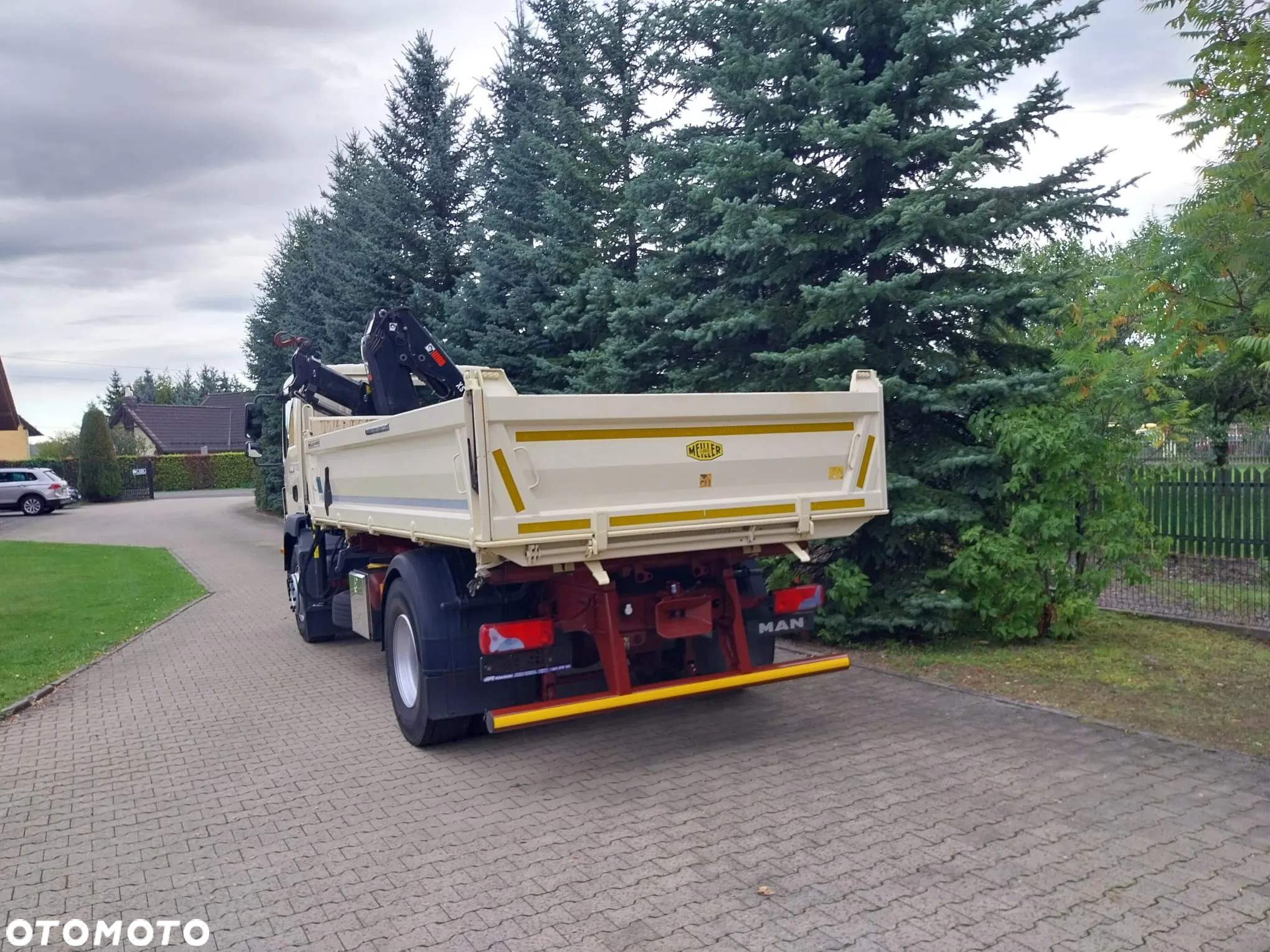 MAN TGM 18.320/ 3-str. Meiller z HDS HIAB 111 - 10