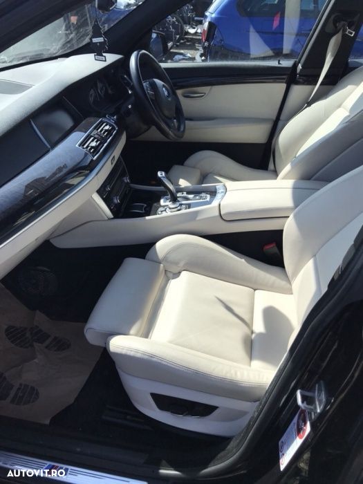 Interior sport piele alba bmw seria 5 GT f07 - 6