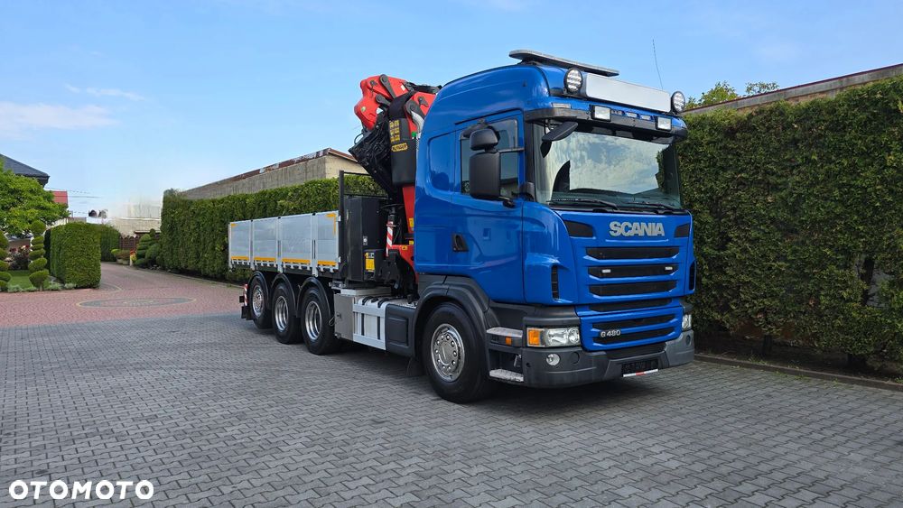 Scania G480 8x4 CRANE Palfinger PK 42002 SH + JIB PJ080 - 20